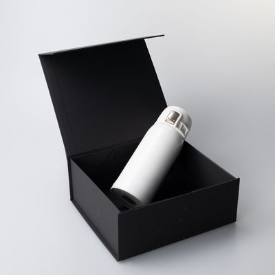 157gsm μαύρο κιβώτιο δώρων εγγράφου τέχνης με την πτυσσόμενη άκαμπτη μαγνητική συσκευασία καπακιών
