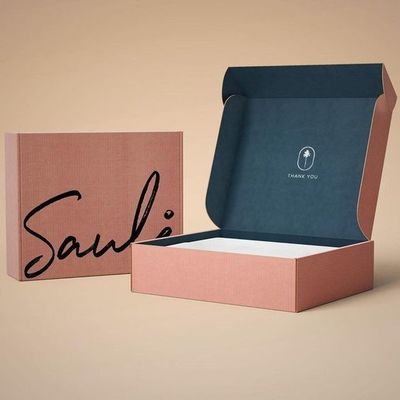 CMYK Eco φιλική Mailer συσκευασία χαρτονιού κιβωτίων ανακυκλωμένη Pantone