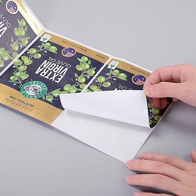 Συγκολλητικές BOPP προϊόντων αυτοκόλλητων ετικεττών αυτοκόλλητες ετικέττες κύκλων ετικετών UV ανθεκτικές εκτυπώσιμες
