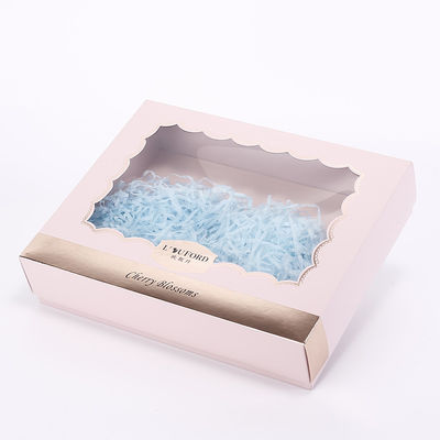 ρόδινο κιβώτιο δώρων εγγράφου C1S 80gsm 350gsm Kraft για τη συσκευασία ιματισμού