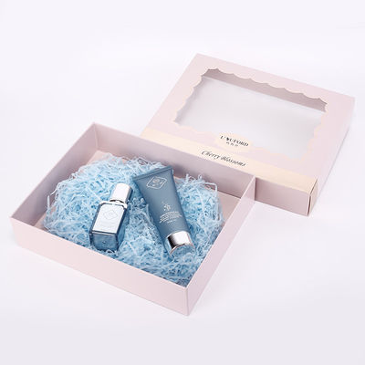 ρόδινο κιβώτιο δώρων εγγράφου C1S 80gsm 350gsm Kraft για τη συσκευασία ιματισμού