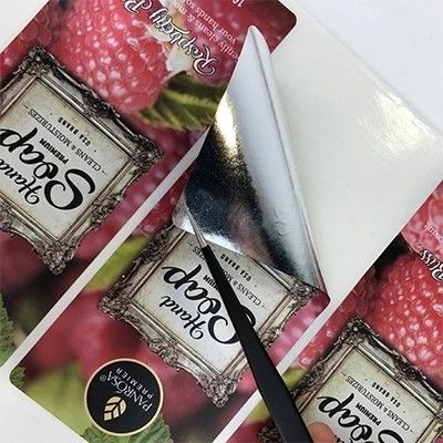 Στρογγυλευμένη βινυλίου μη τοξική εκτύπωση συνήθειας αυτοκόλλητων ετικεττών ετικετών συνήθειας